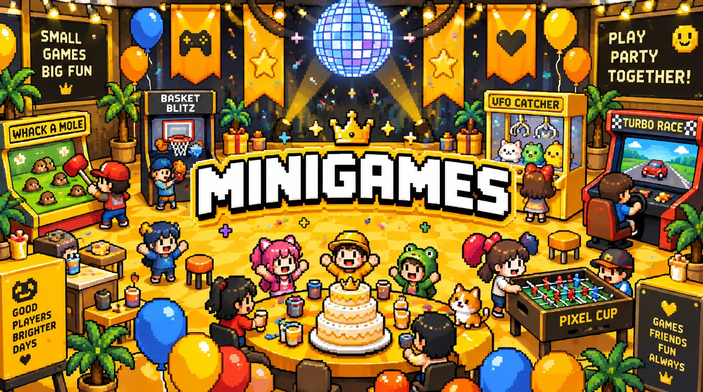 Illustration for Minigames