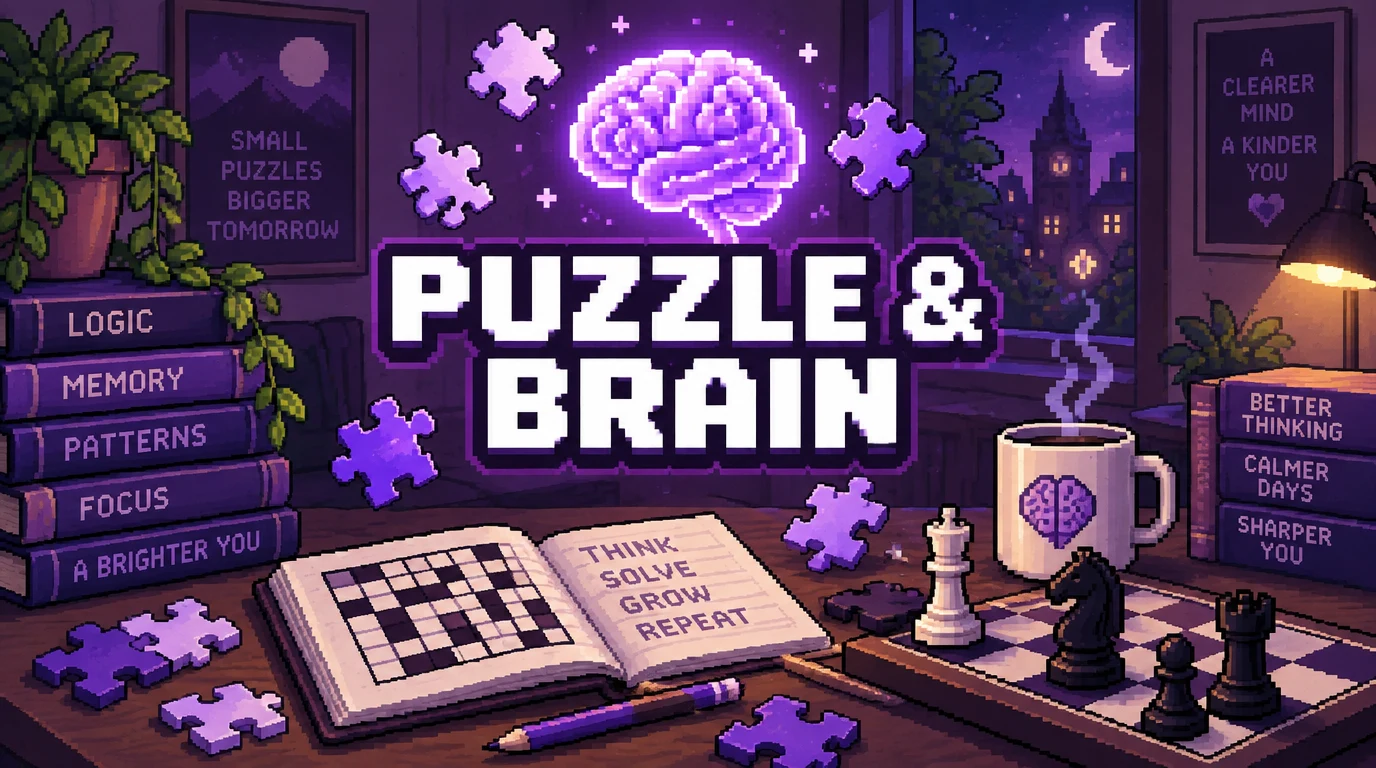 Illustration for Puzzle & Brain