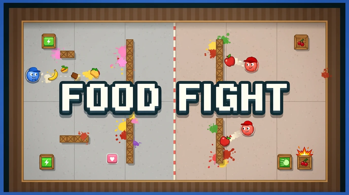 Illustration for Food Fight