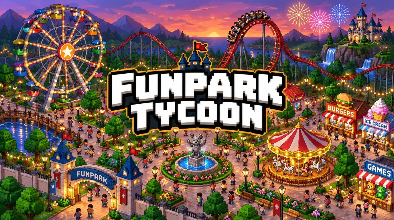 Illustration for FunPark Tycoon