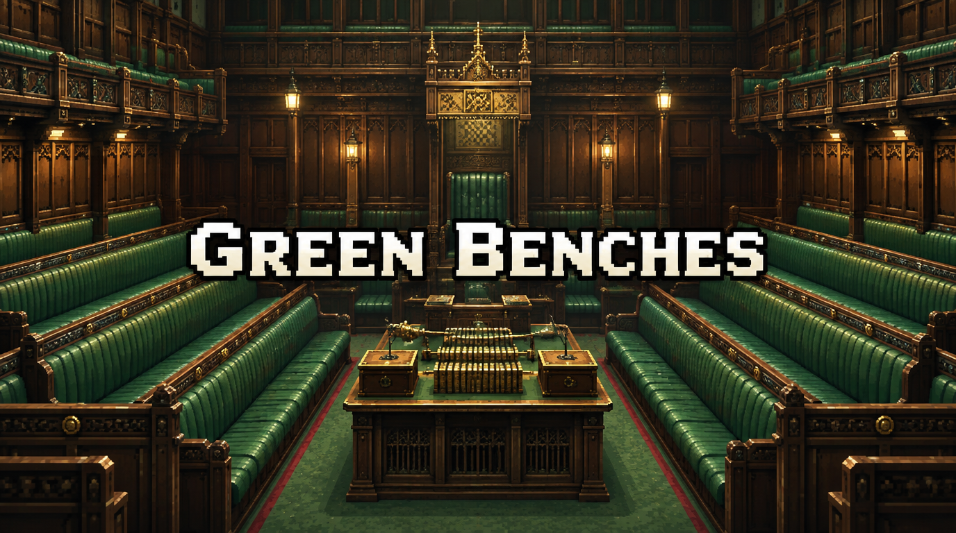 Illustration for Green Benches