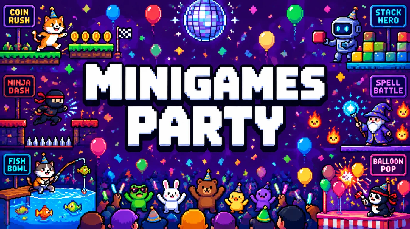 Illustration for Minigames Party