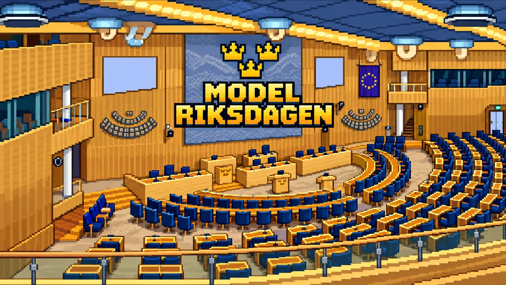 Illustration for Model Riksdagen