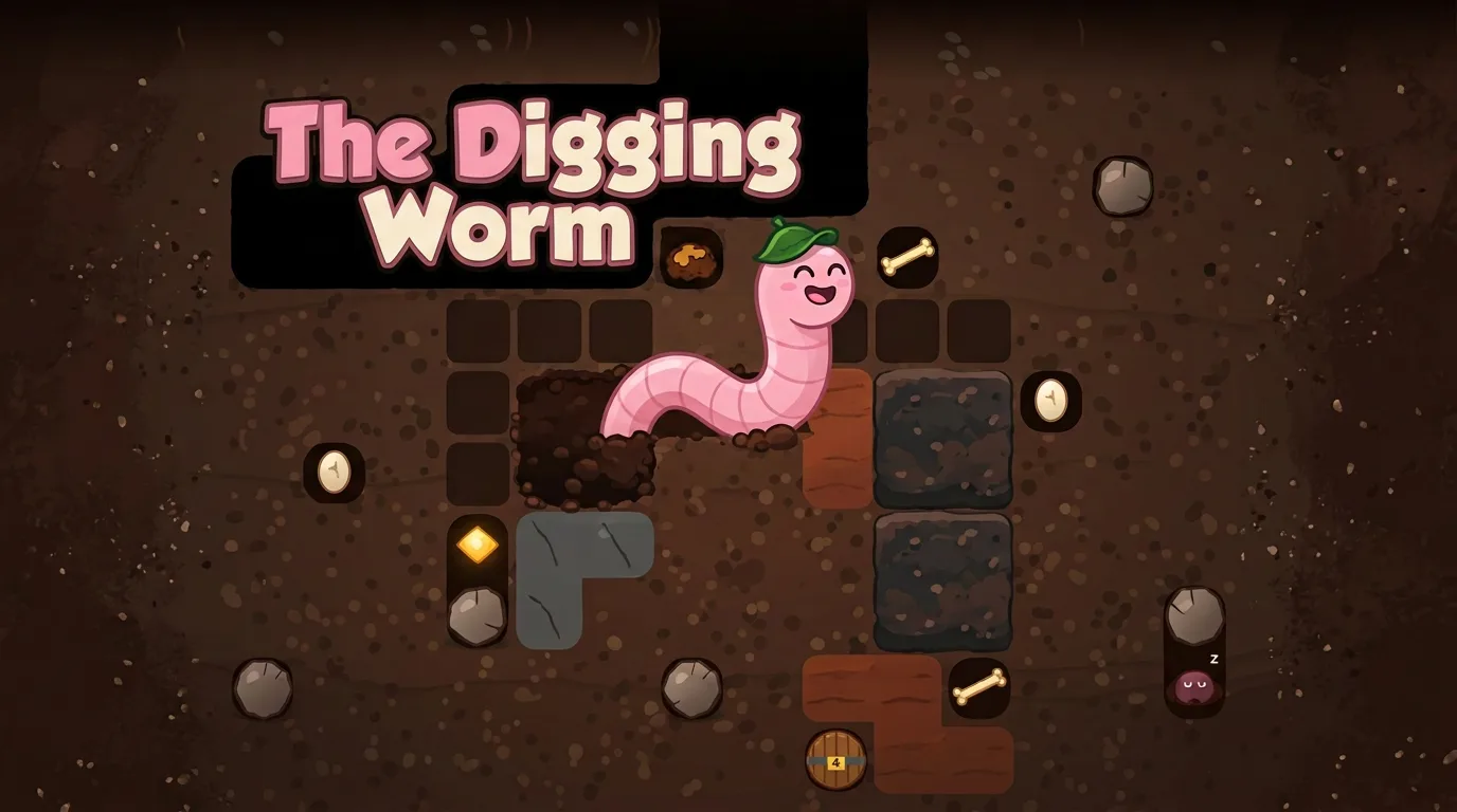 Illustration for The Digging Worm